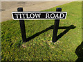 Titlow Road sign