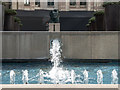 Fountain, Canary Wharf, London E1