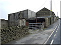 Farm buildings on Ripponden Road (A672)