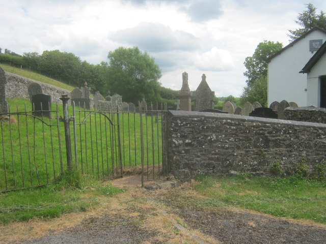 Kissing gate to Sharon Chapel Graveyard