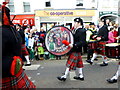 H4572 : Barr Jubilee Pipe Band, St Patrick's Day 2015 by Kenneth  Allen