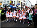 H4572 : Young Irish dancers, St Patrick's Day 2015, Omagh by Kenneth  Allen