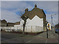 Vacant plot by Lower Clapton Road