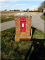 TM2283 : Crossroads Victorian Postbox by Geographer