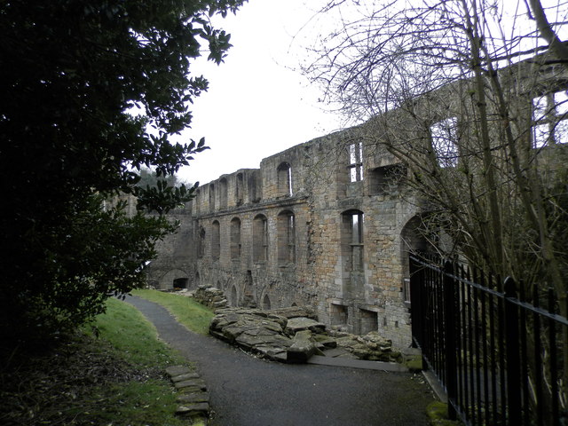 Ruins of former Benedictine Abbey, Dunfermline
