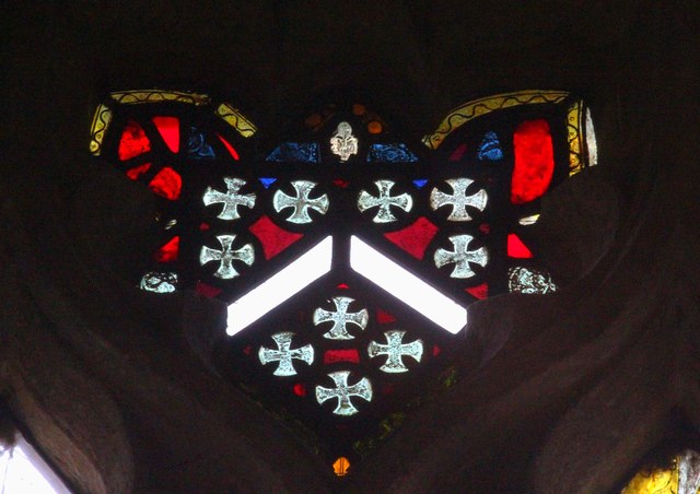 The Berkeley coat of arms, Frampton church