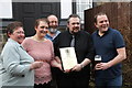SK3099 : Wortley Club wins 'CAMRA Club of the Year' by Dave Pickersgill