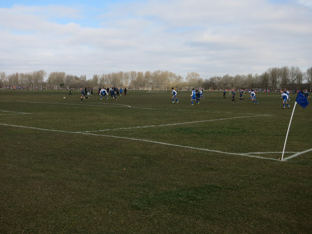Football on Hackney Marsh