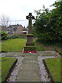 SJ7823 : Norbury War Memorial & cross by Richard Law