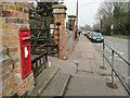 VR postbox in Lion Street, Glemsford