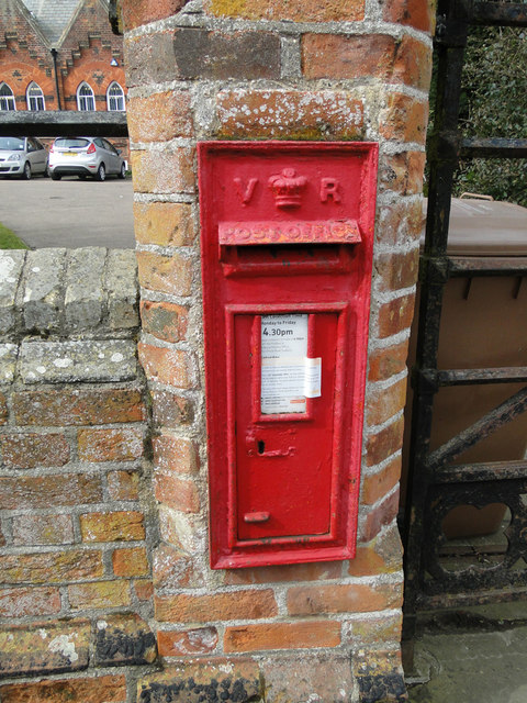 VR postbox in Lion Street, Glemsford © Adrian S Pye :: Geograph Britain ...