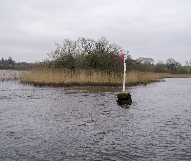 Navigation marker, Lower Lough Erne