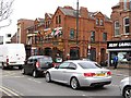 Crawling city centre bound traffic on the Lower Ormeau Road