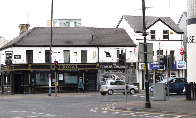 The Royal Bar on the corner of Sandy Row Eric Jones