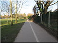 Cycle route, Homefield Park