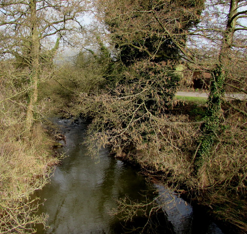 River Frome north of the A44, Bromyard © Jaggery cc-by-sa/2.0 ...