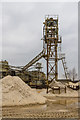 Sand processing plant