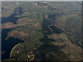 Barcraigs reservoir from the air