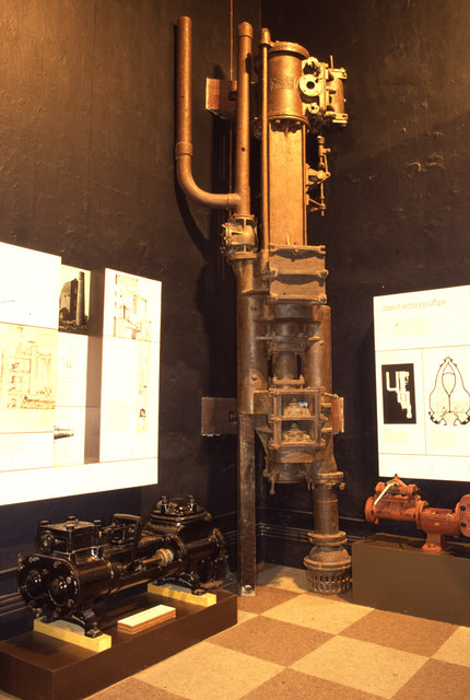 Peak District Mining Museum - steam pumps