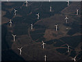 NS5442 : Whitelee wind farm from the air by Thomas Nugent