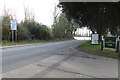 Looking south on Yapton Road to the junction with the A259