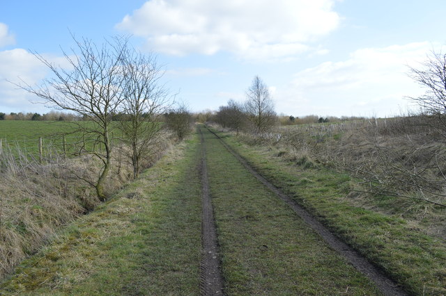 Silverdale Country Park: track alongside... © Jonathan Hutchins ...