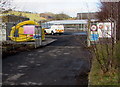 Entrance to a Wales & West Utilities site, Pontypool