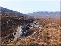 NG8947 : Fault line above the Allt Leabaidh Teith by Alpin Stewart