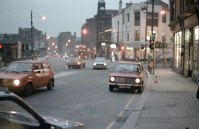 Junction of Duke St./George St. and High St. Late 1983