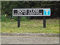 TM2482 : Dove Close sign by Geographer