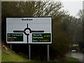 Roadsign on Needham Road