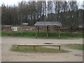 SK6263 : Shelter and information board, Sherwood Pines Forest Park by JThomas