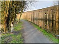 Leeds and Liverpool Canal, Behind Lomeshaye Bridge Mill