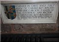 NY3955 : Carlisle Cathedral: memorial (40) by Basher Eyre