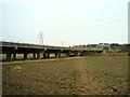 M90 motorway viaduct