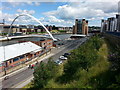 The Baltic and Gateshead Millennium Bridge