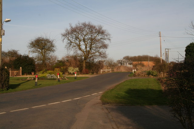 A pretty corner: Junction of Sea Lane and Mill Lane, Chapel St. Leonards