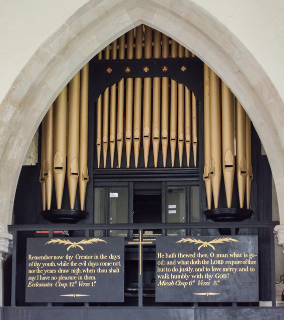 Organ, St Mary's church, Udimore