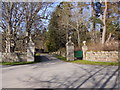 Gated access to Mains of Aboyne business centre