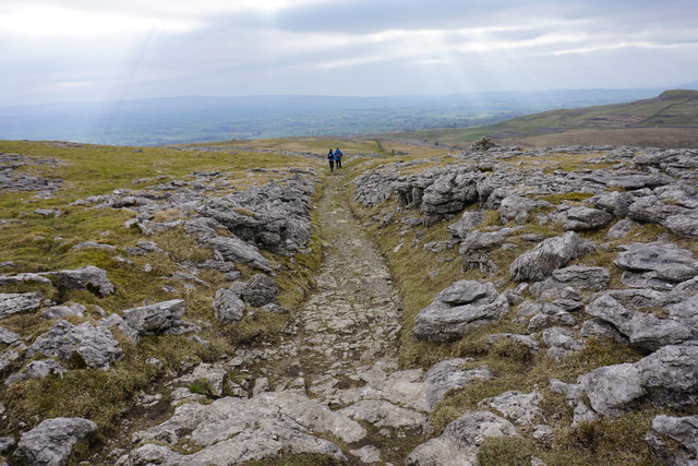 Path through the limestone