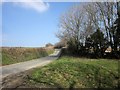 Road east of Canworthy Water