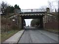 Railway bridge crossing Newark Road