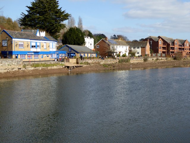 The Port Royal Inn and River Exe