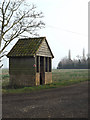 TM3271 : Bus Shelter off the B1117 Halesworth Road by Geographer