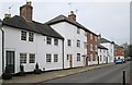SK3538 : Darley Abbey - Darley Street - houses on west side by Dave Bevis