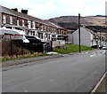 Adjacent Protheroe Street houses numbered 25 and 11, Caerau