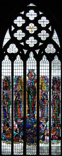 St Mary, Church Street, Stoke Newington - Stained glass window