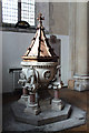 St Mary, Church Street, Stoke Newington - Font