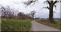 Road west of Bonny Cross