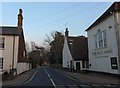 Looking from the High Street into Brushes Lane